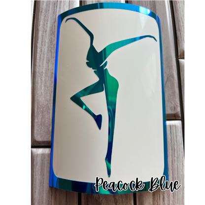 7 Holographic Opal Colors FD Vinyl Decal Sticker 2" | 3" | 4" | 5" | 6" Custom Sizing Available