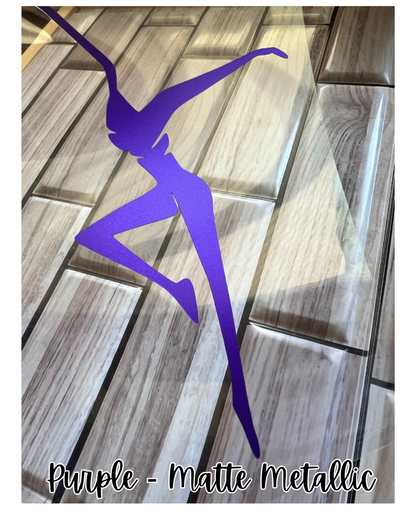 9 Matte Metallic Colors FD Vinyl Decal Sticker 2" | 3" | 4" | 5" | 6" Custom Sizing Available