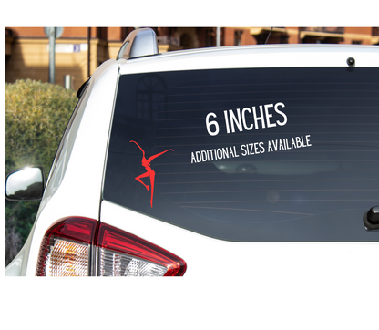 6" FD Vinyl Decal
