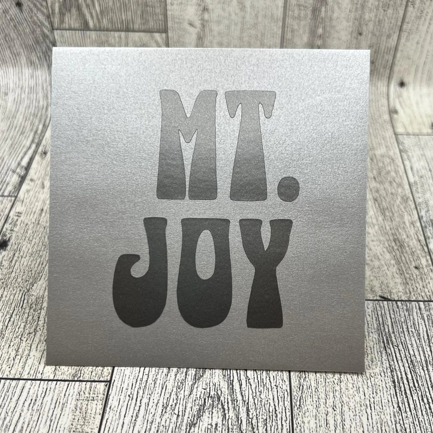 Mt. Joy 5 Vinyl Stickers Slaps Silver Lining Red Rocks Astrovan Lemon Tree Silver 4" x 4" Gift Envelope Christmas Birthday Mother's Day Holidays