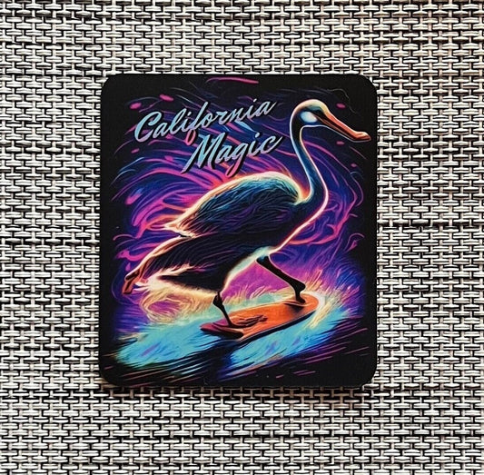 CALIFORNIA MAGIC Goose Vinyl Sticker Slap Matte Finish 2.75" x 2.43"