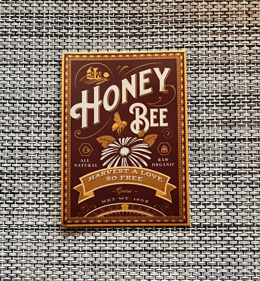 HONEYBEE Goose Harvest a Love So Free Vinyl Sticker Slap Matte Finish 3" x 2.13"